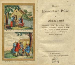 Jerzy Samuel Bandtkie, Nowy elementarz polski z obrazkami[…], Wrocław 1803