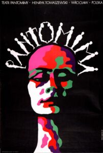Teatr Pantomimy. 1972. Aut. plakatu W.Terechowicz